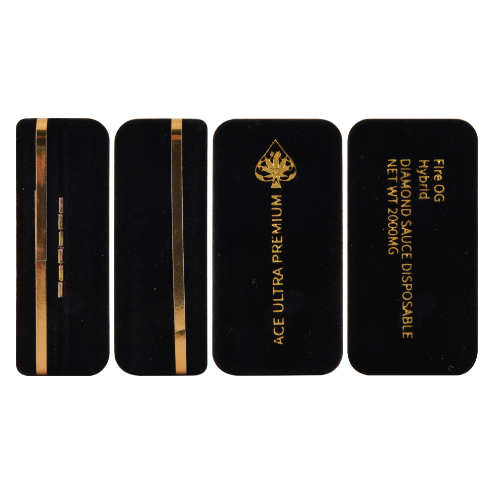 Blue Ace Ultra Premium 2g disposable with NFC verified