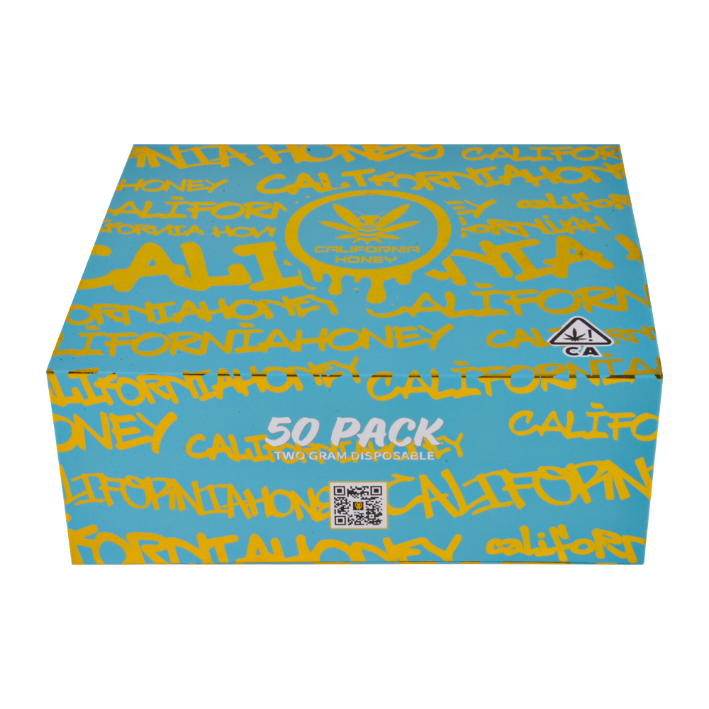 USA STOCK empty colorful california honey 2000mg disposable vape pen 10 strains