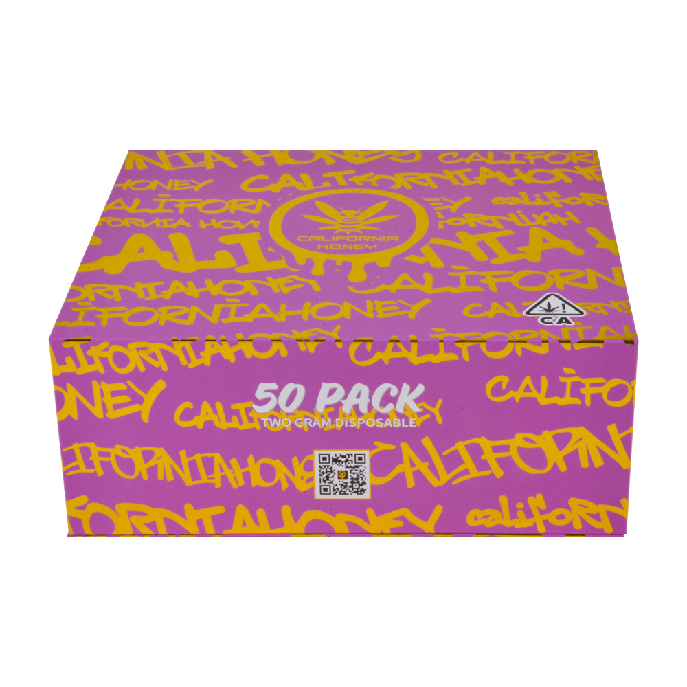 USA STOCK empty colorful california honey 2000mg disposable vape pen 10 strains