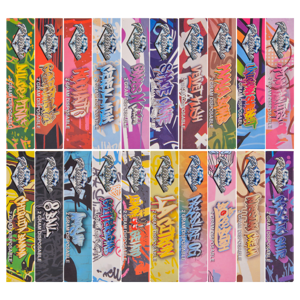 USA Warehouse Pressure 2G Live Resin Disposable vape 500pcs/Lot