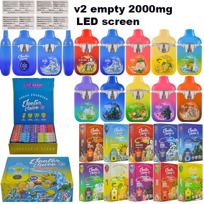 USA Warehouse Jeeter Juice V2 2G Disposable Vape Pen 500pcs/Lot 01