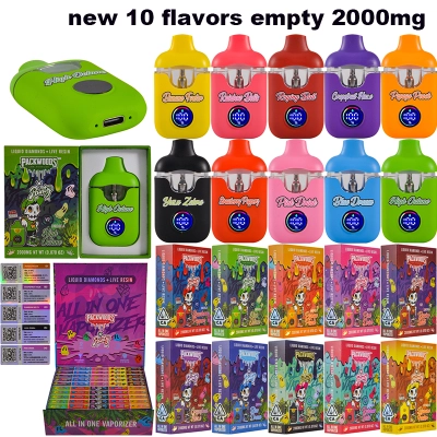 USA Stock Packwoods x Runtz V2 2G Empty Disposable Vape Pen 200pcs/Lot 01