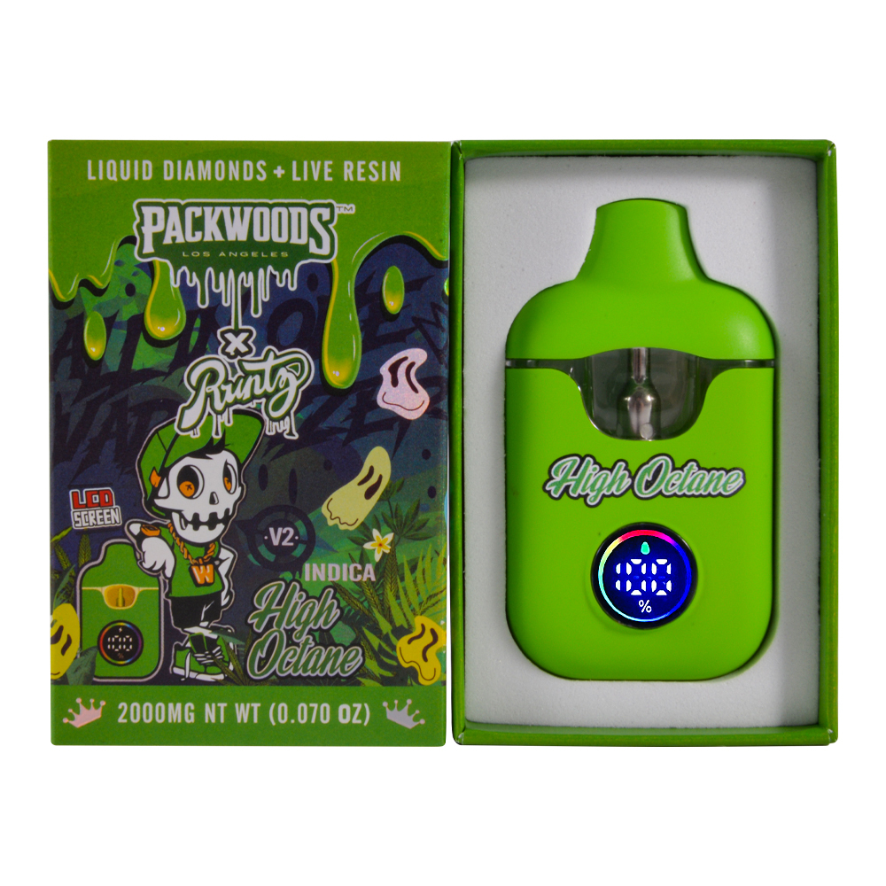 Empty Packwoods x Runtz V2 2g Disposable Vape

