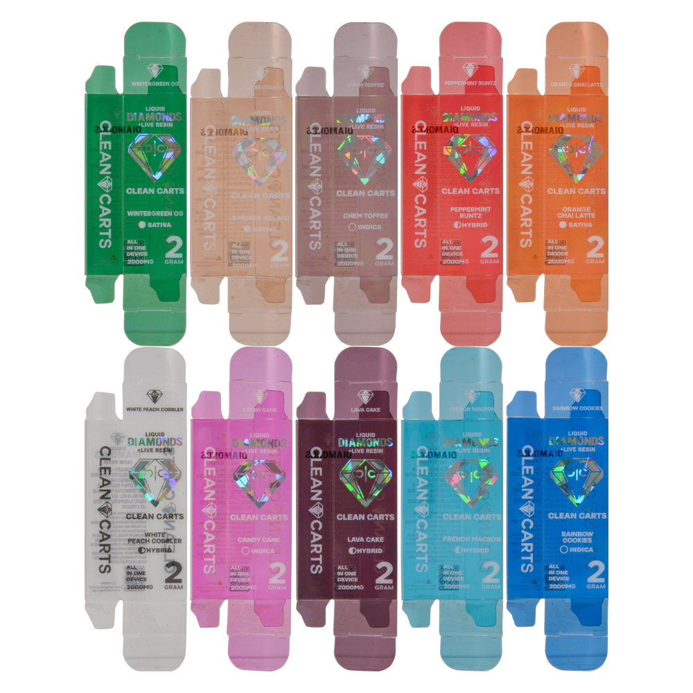 2025 New Clean Carts 2G Disposable Red Edition