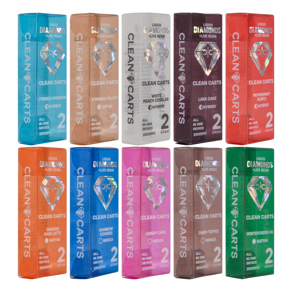 Clean Carts 2G Disposable Red Edition   
