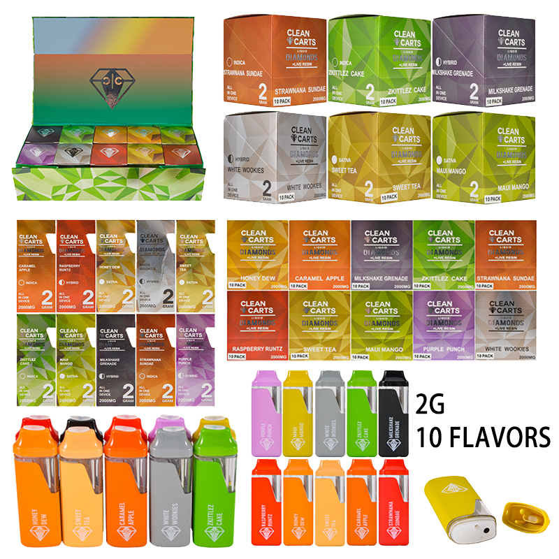 CLEAN CARTS DISPOSABLE VAPES
