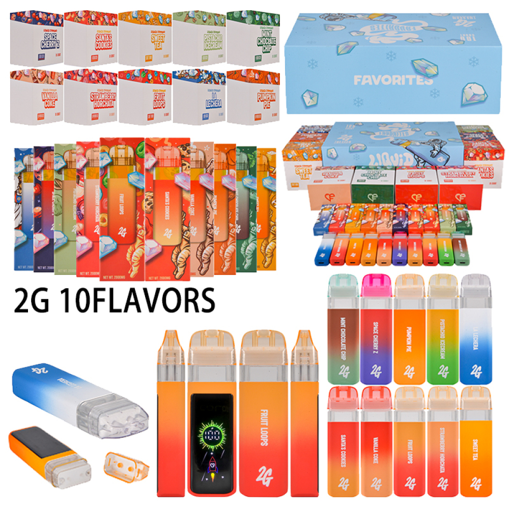 Postless Favorites 2G New Disposable Stemless Vape Pens
