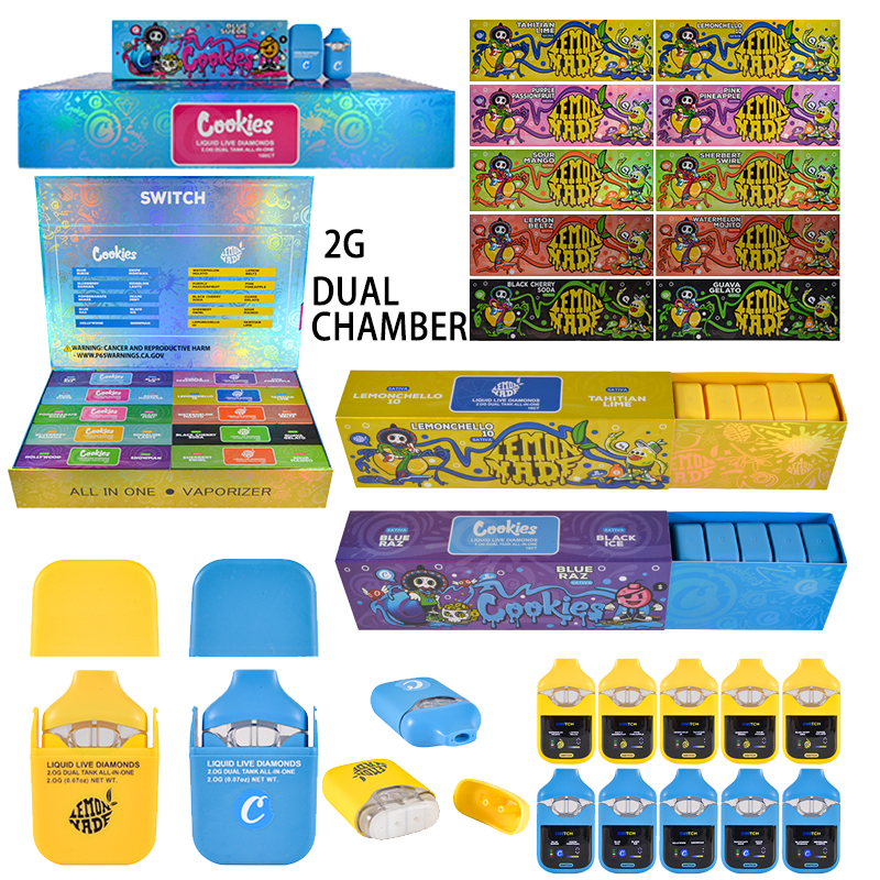 Cookies Lemonade dual chambers 2g disposables
