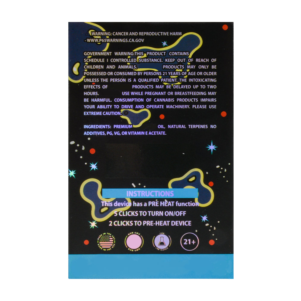 Cookies x The Freak Brothers V2 empty Disposable vape 2g