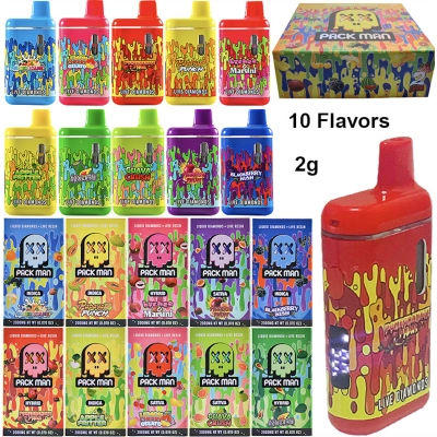 Newest Pacman Gen3  2Gram Disposable Vape Pen With LED Display Screen 01