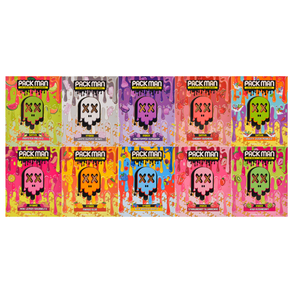 Packman Mini 2G Disposable Vape With Screen