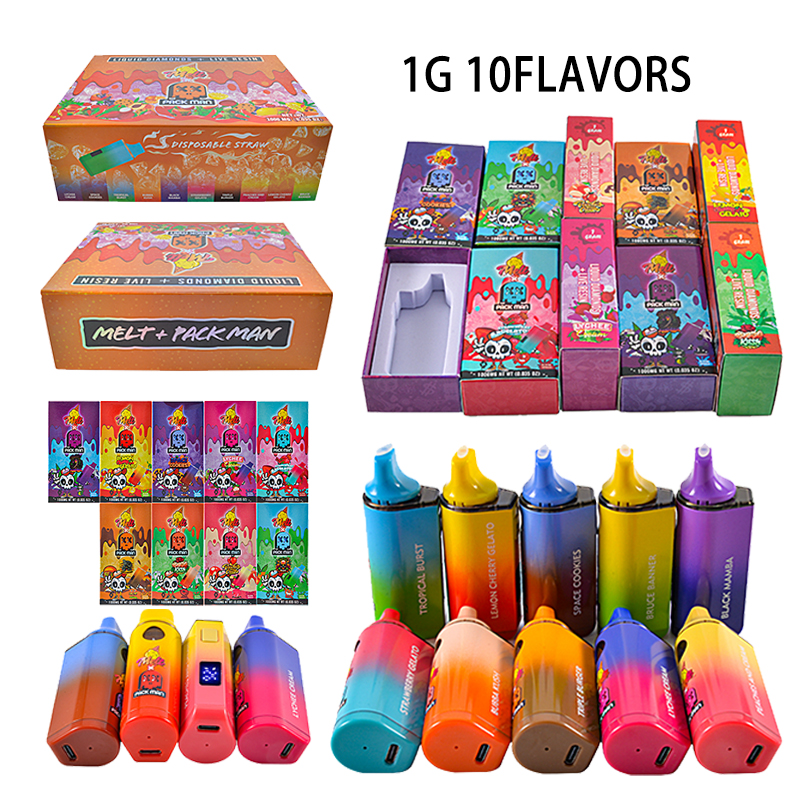 Melt & PACKMAN Liquid Diamonds + Live Resin V2 1G
