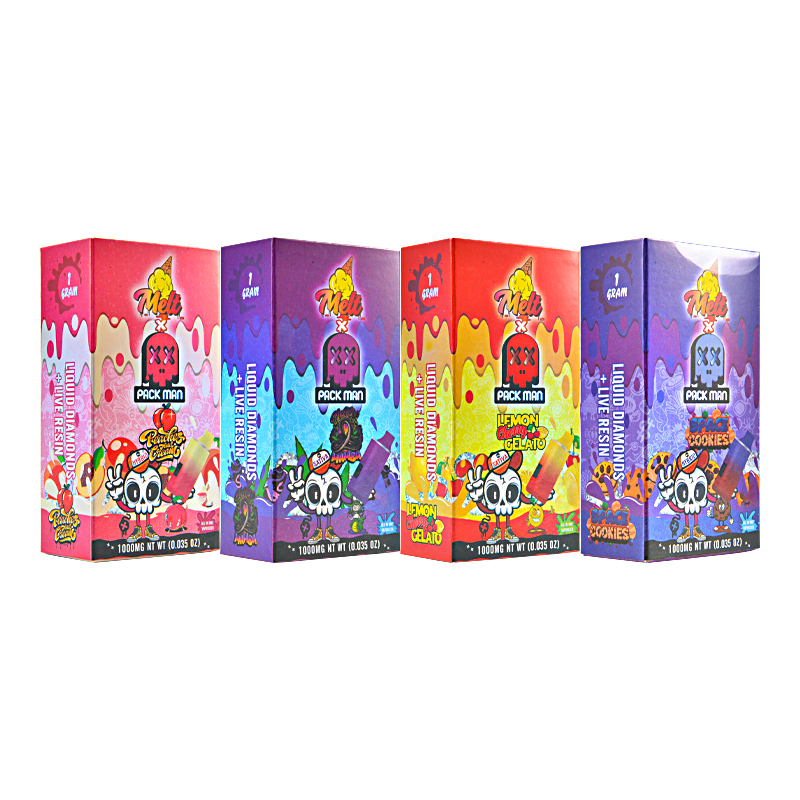 Melt X Packman V2 2G Disposable Vape Pen With LED Screen