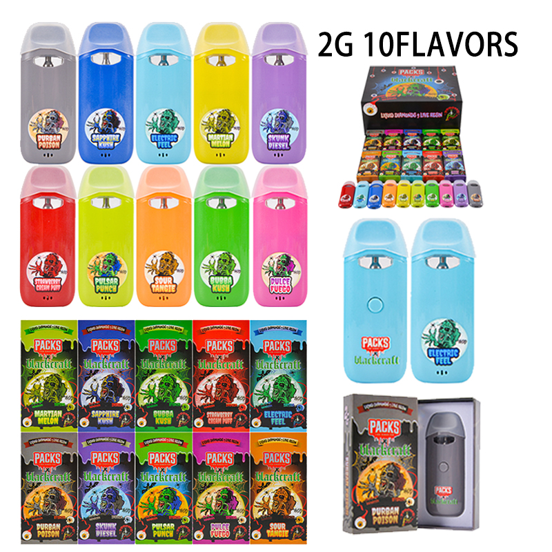 Packs Blackcraft  CBD Disposable Vape Pens 2ml
