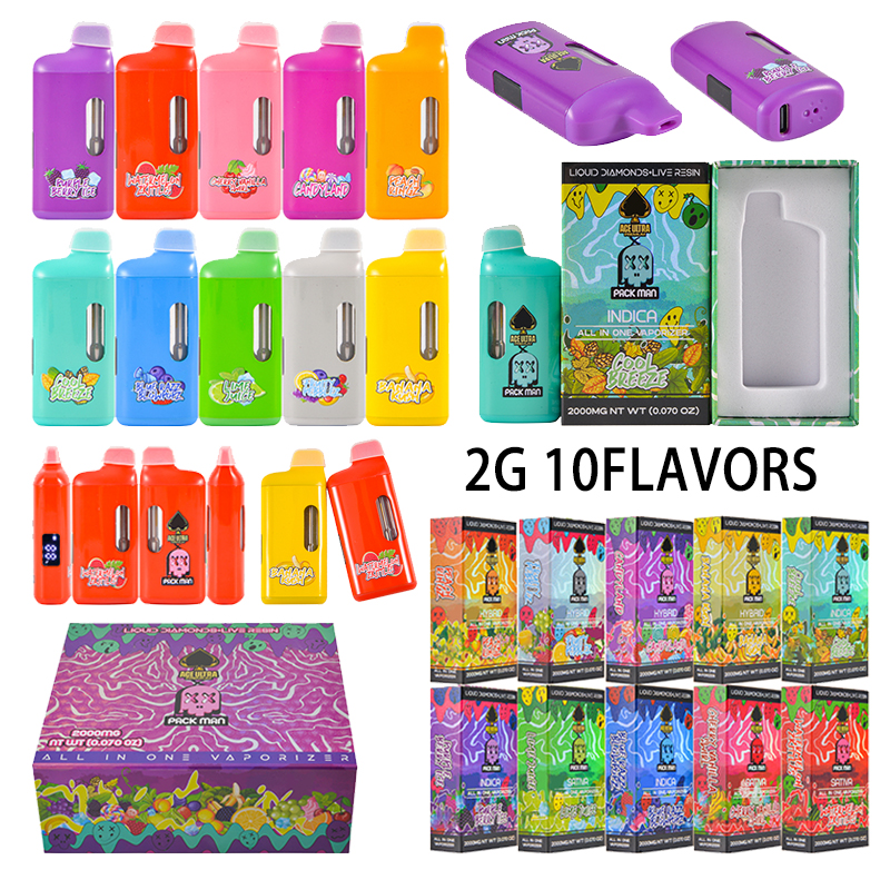 ACE Packman Collab 2ml LED Screen Empty Vape Pen Disposable
