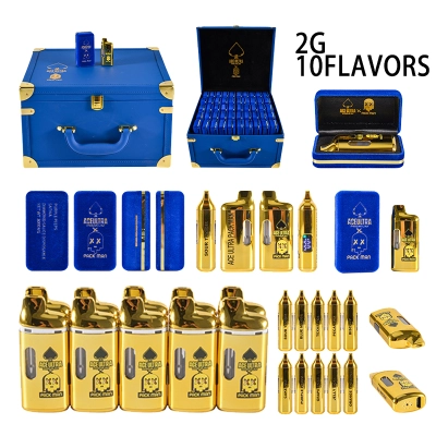 Ace Ultra Premium X Packman V2 2G Luxury Gold Disposable With Screen 01