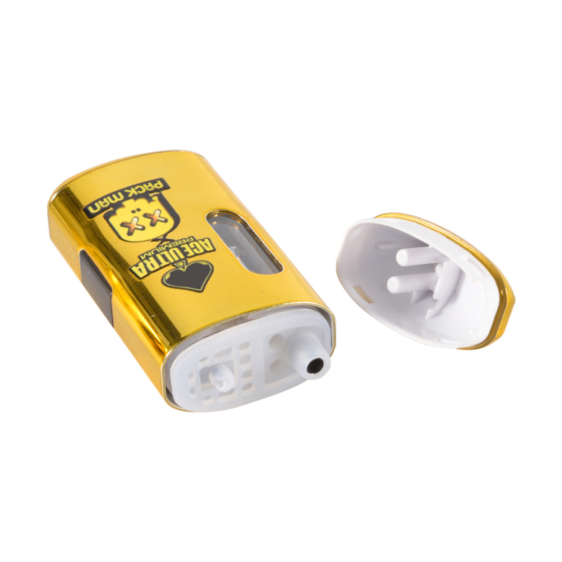 Ace Ultra Premium X Packman V2 2G Luxury Gold Disposable Vape Pen With LED Screen
