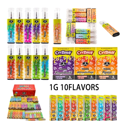 Crybaby 1G Live Resin Disposable Vape Pen Liquid Diamonds 01