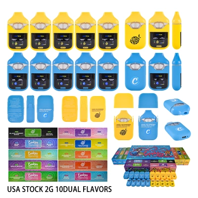 USA Stock Cookies Lemonade 2G Dual Switch Disposable Vape Pen 500pcs/Lot 01