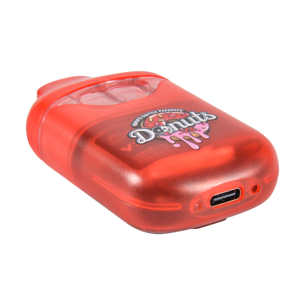 USA Stock Donuts 2G Switch V3 Dual Chamber Disposable Vape Pen 500pcs/Lot