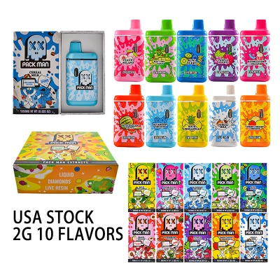 USA Warehouse Packman 2G Gen3 Disposable Vape Pen 500pcs/Lot 01