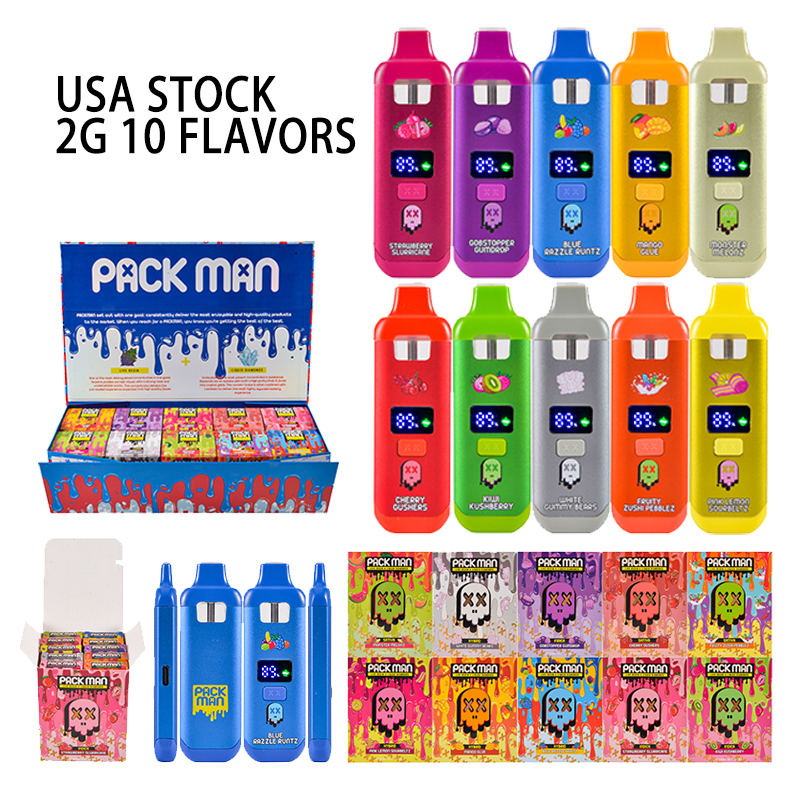 packman mini 2 grams disposable vape with screen
