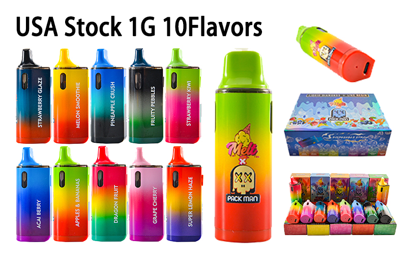 Melt PACKMAN Liquid Diamonds + Live Resin V2 1G Premium Cartridge
