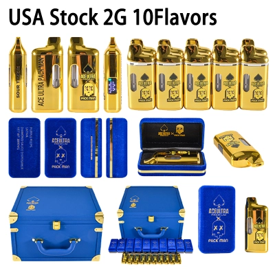 USA Warehouse Ace Packman V2 2G Disposable With Screen 500pcs/Lot 01