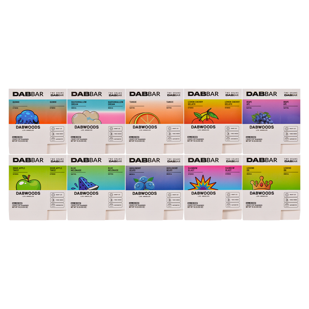 USA Stock Dabwoods AIO 1G Disposable Vape Pen 500pcs/Lot