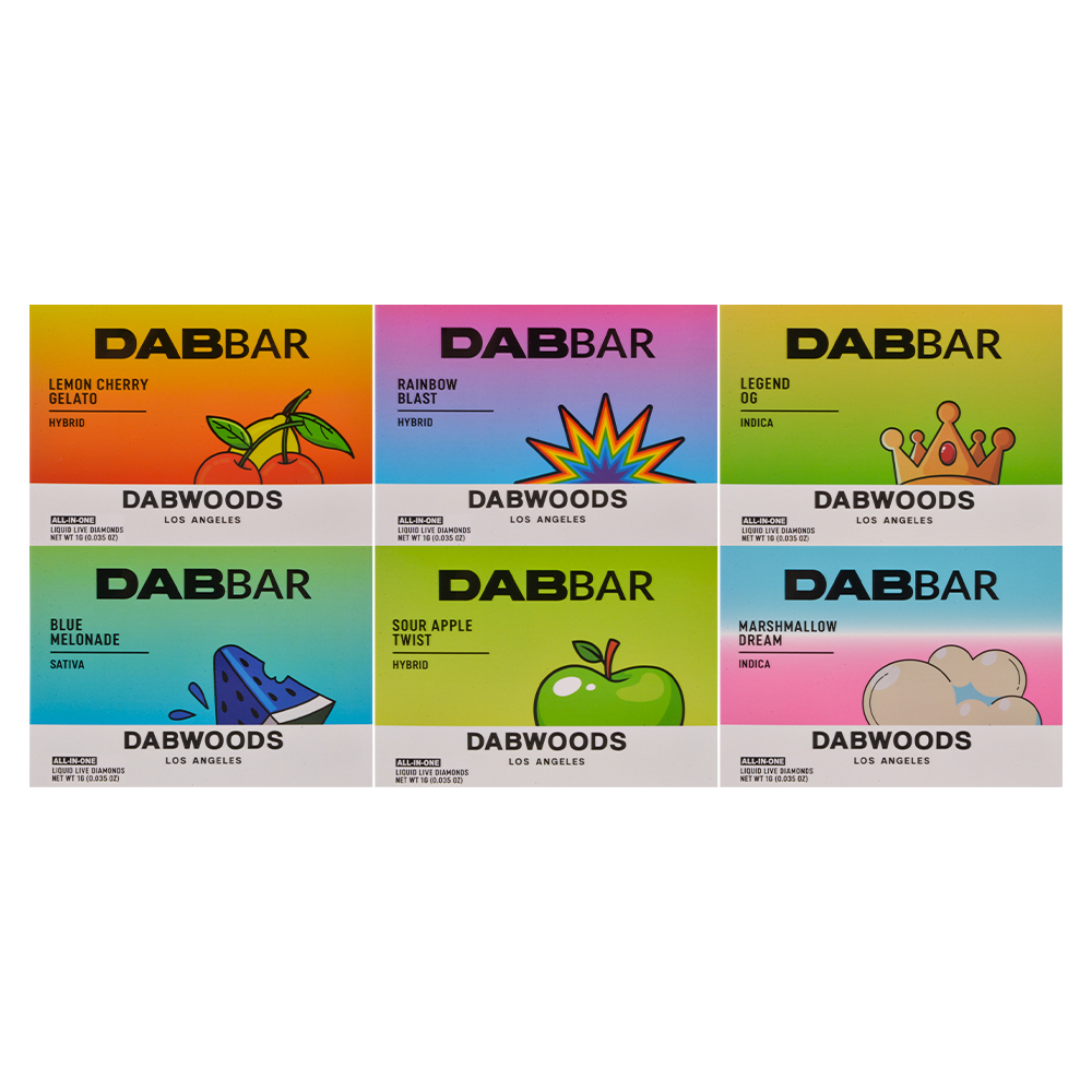 USA Stock Dabwoods AIO 1G Disposable Vape Pen 500pcs/Lot