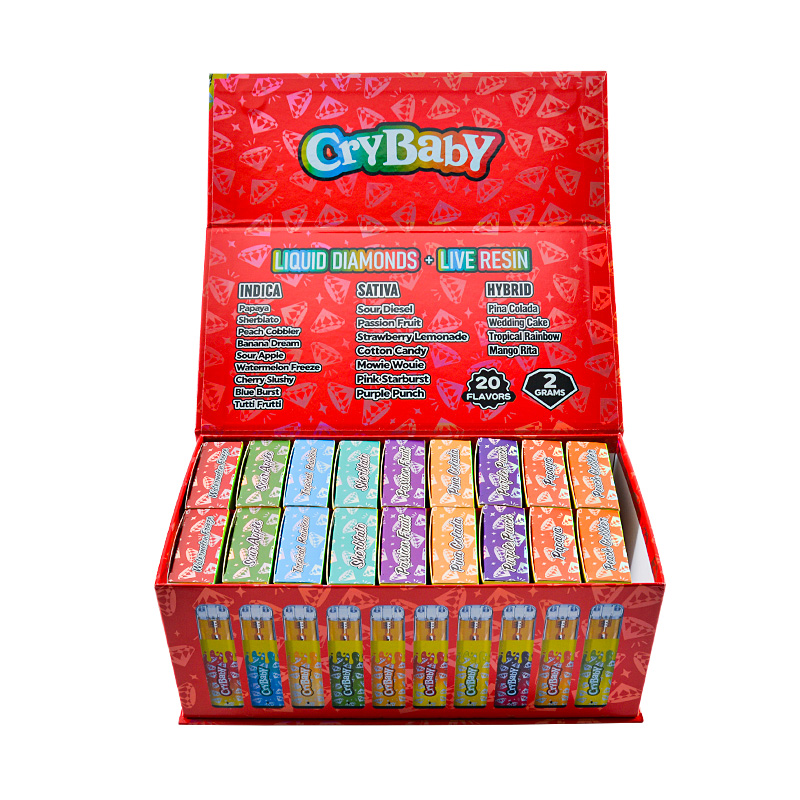 USA Warehouse Crybaby 1G Empty Disposable Vape Pen 500pcs/Lot