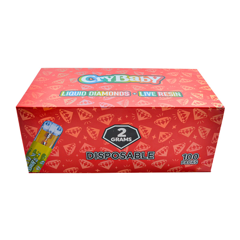 USA Warehouse Crybaby 1G Empty Disposable Vape Pen 500pcs/Lot