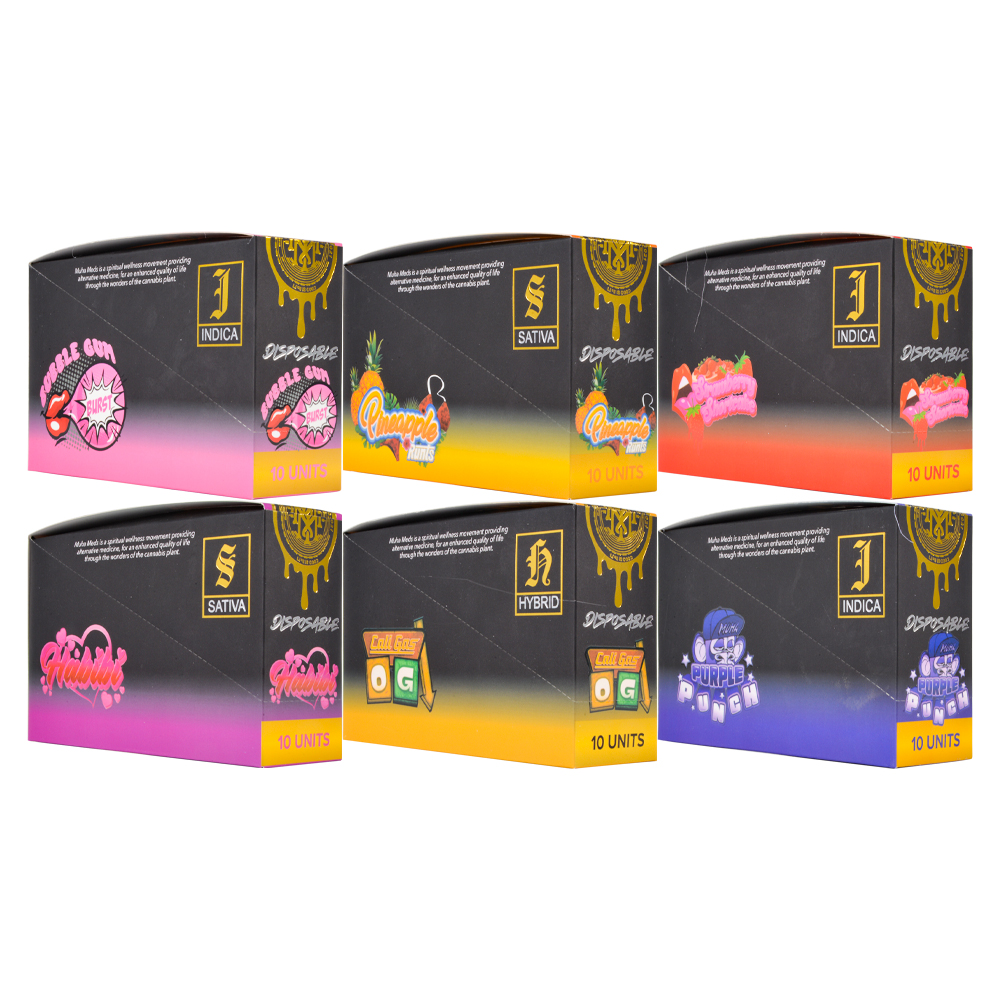 Italian Stock Muha Meds Light Up 2G Disposable 200pcs/Lot