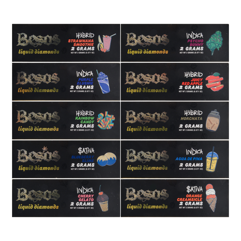 usa stock besos gold edition 2g disposable 500pcs lot

