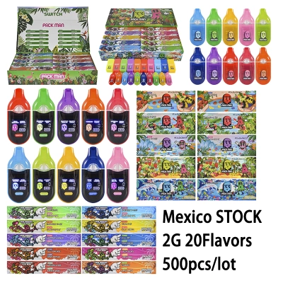 Mexico Warehouse Packman Summer Edition 2G 500pcs/Lot 01