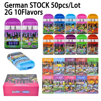 German Stock Cookies x The Freak Brothers 2g Disposable 500pcs/Lot 01