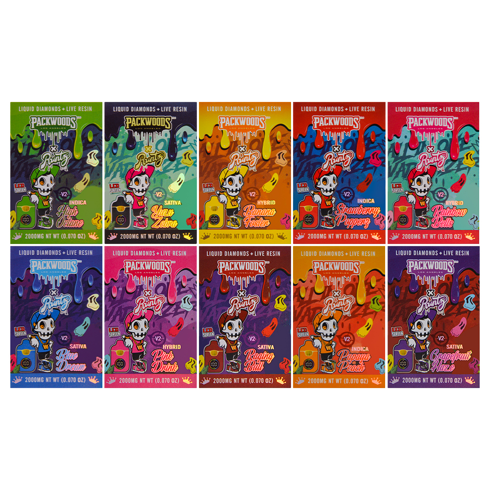 Italian Stock Packwoods x Runtz V2 2G Disposable 200pcs/Lot