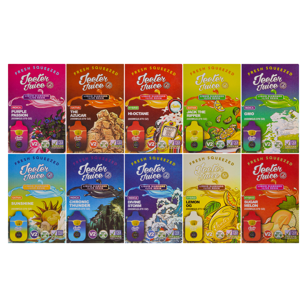 Poland Warehouse Jeeter Juice V2 2G Disposable  200pcs/Lot