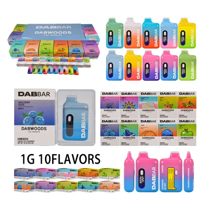 UK Stock Dabwoods 1G Disposable 500pcs/Lot 01