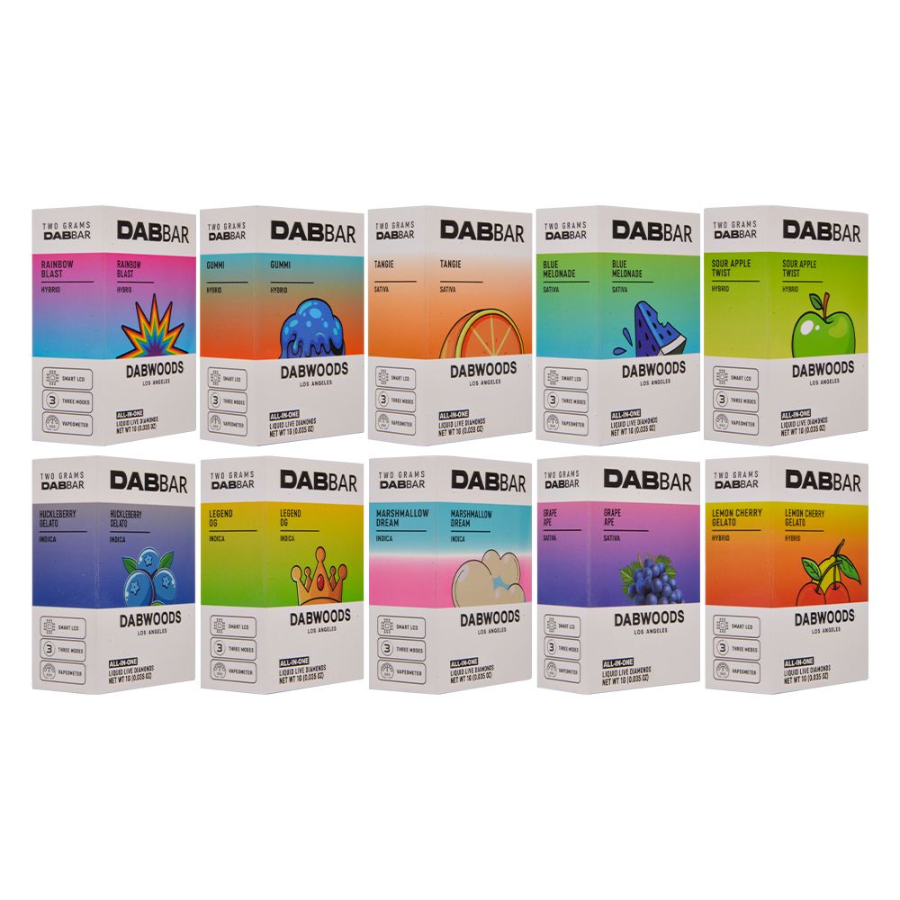 UK Stock Dabwoods 1G Disposable 500pcs/Lot