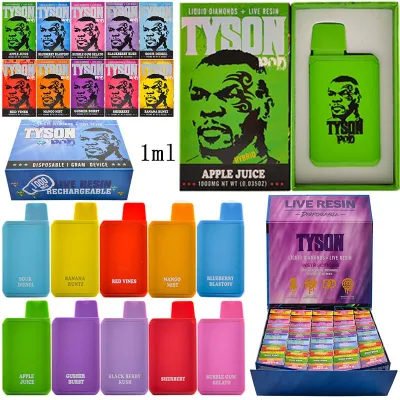 UK Stock Tyson Pod 1G Disposable 200pcs/Lot 01