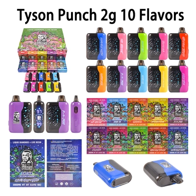 USA Stock Tyson Punch 2g Disposable Vape Pen 200pcs/Lot 01