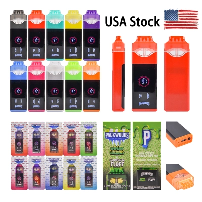 USA Packwoods 2g Empty Dual Chamber Disposable Vape Pen 500pcs/Lot 01