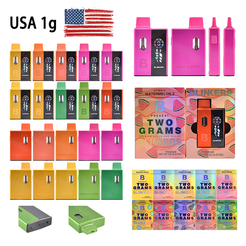 USA blinkers 1g empty disposable vape
