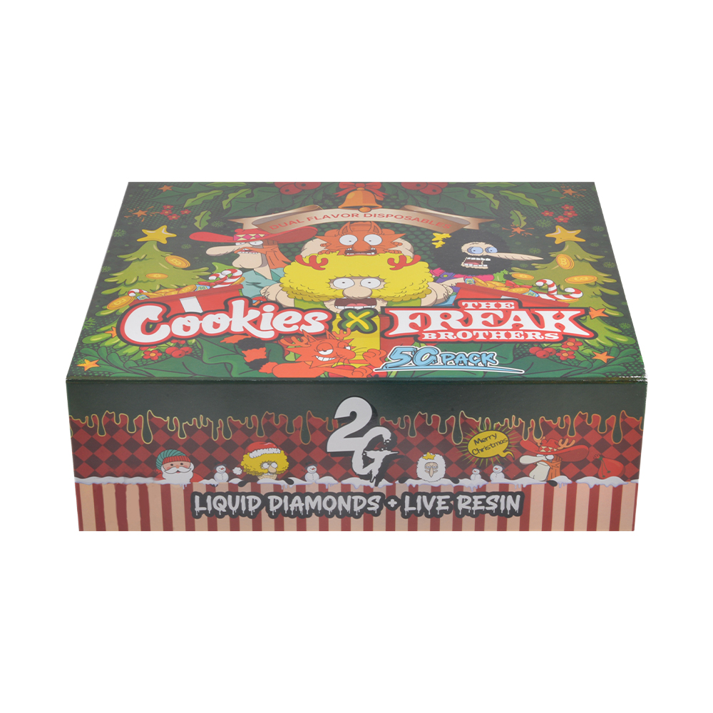 USA Cookies The Freak Brothers 2g Christmas Disposable 500pcs/Lot