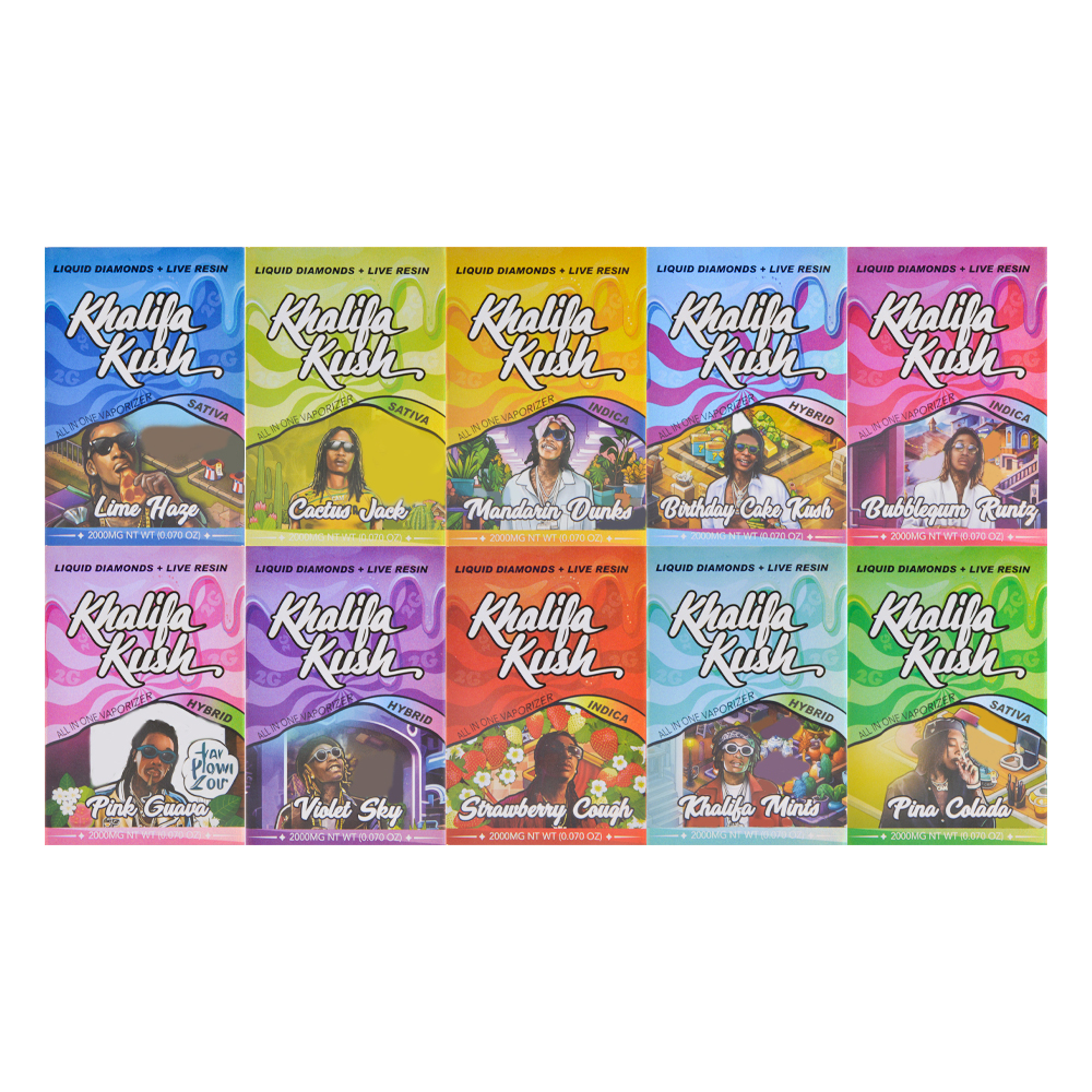 USA Khalifa Kush 2g Disposable Vape 500pcs/Lot