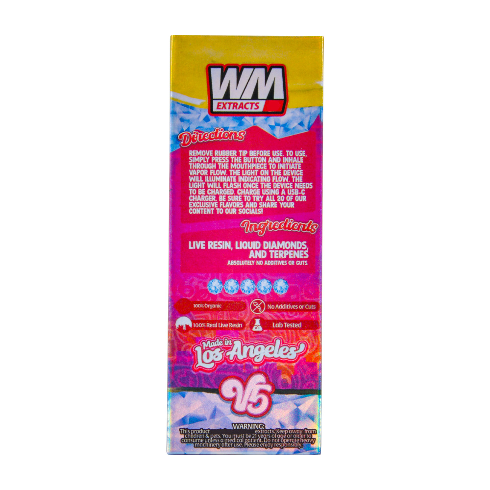 UK Whole Melt V5 1g Disposable Vape