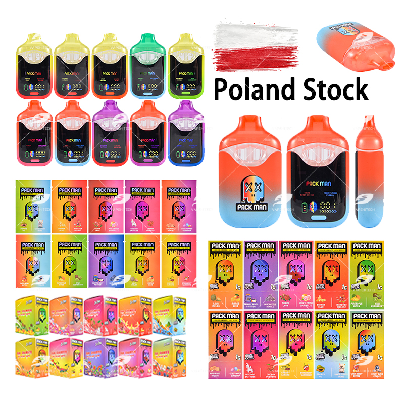 packman 0.5ml+0.5ml disposable vape pen Poland
