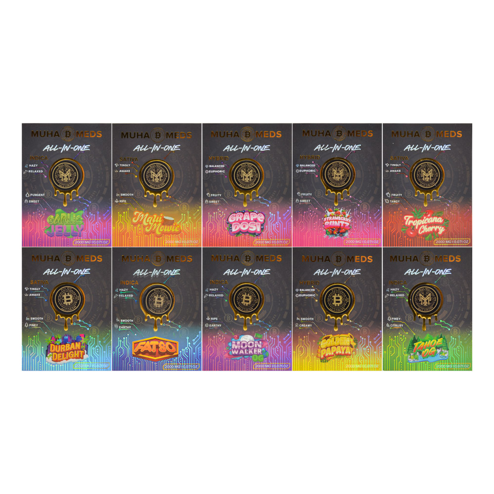 USA Stock Muha Meds x BTC 2ml Disposable Vape Pen