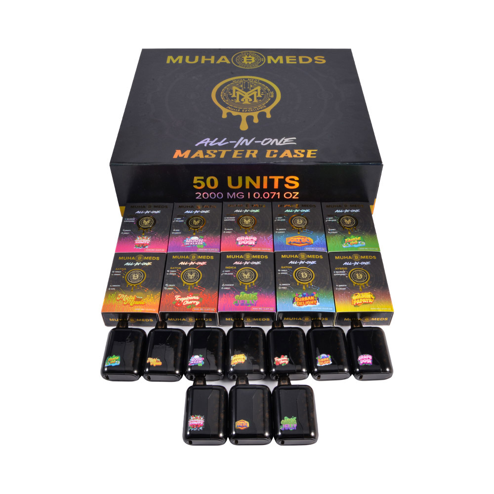 USA Stock Muha Meds x BTC 2ml Disposable Vape Pen